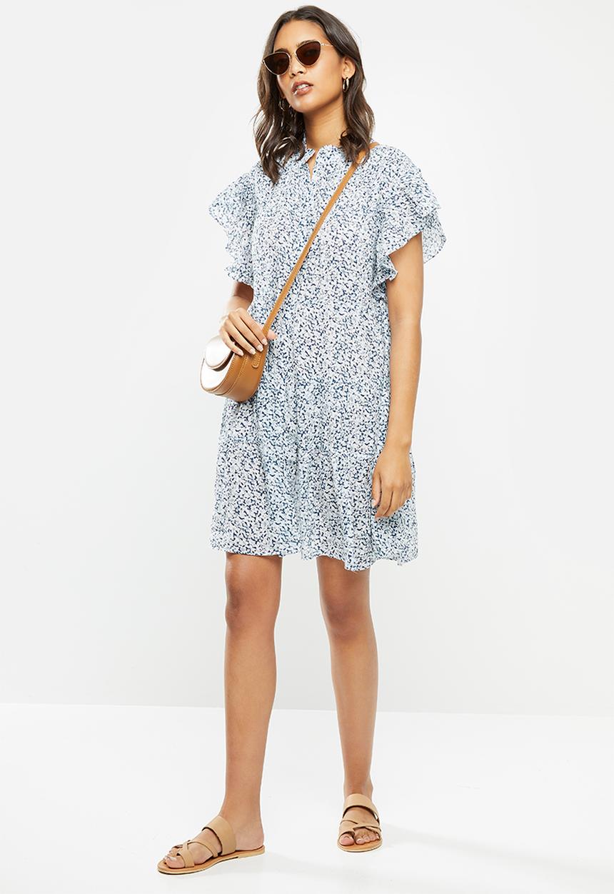 MANGO - Dress cecilia - blue 