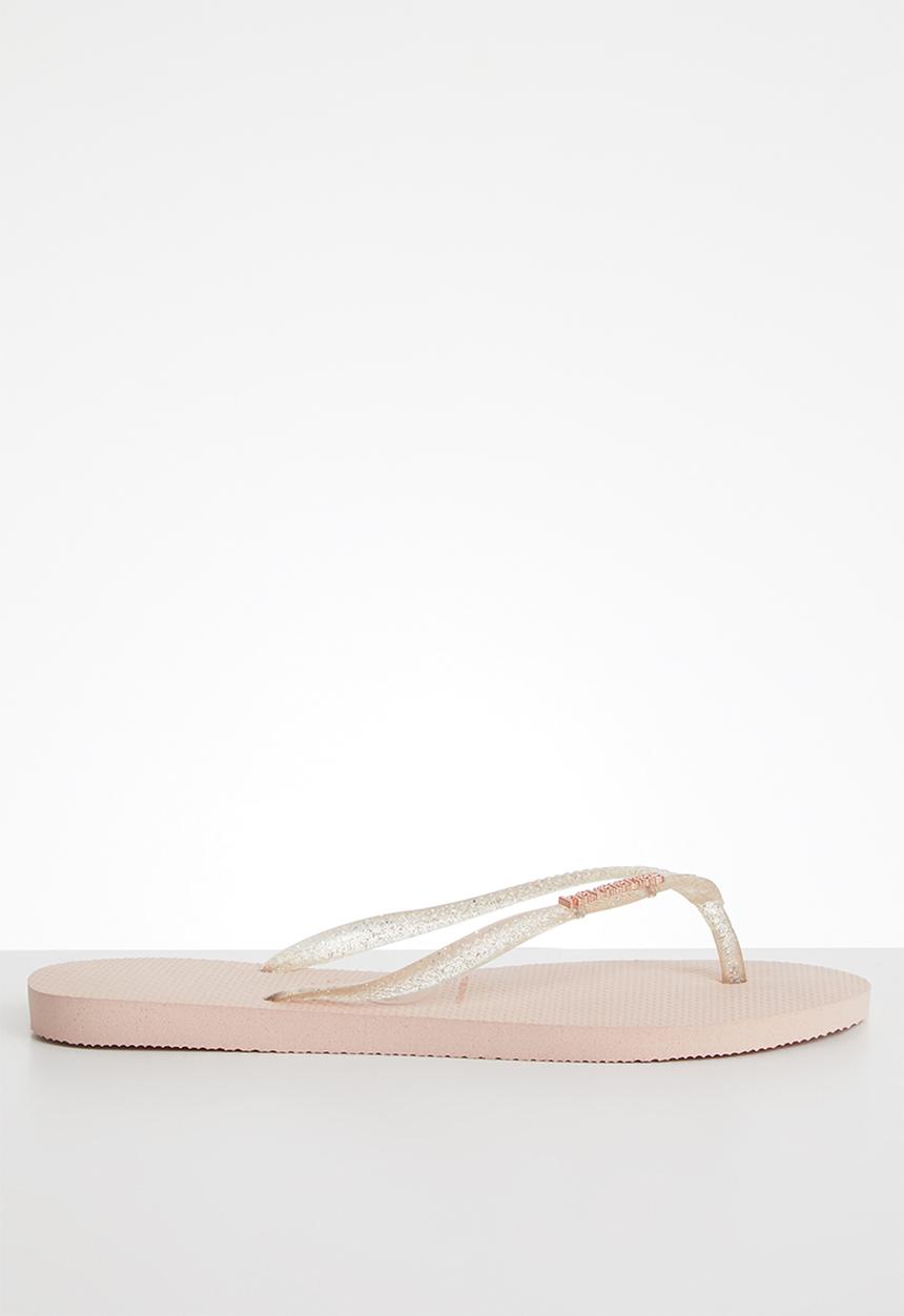 Havaianas - Slim logo metallic - pink