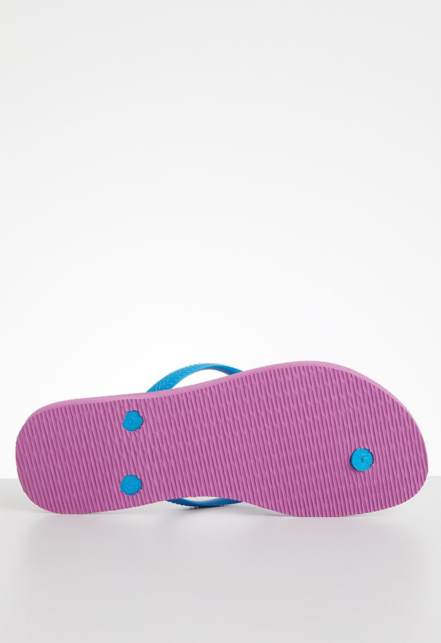Havaianas - Slim logo pop-up - pink & blue