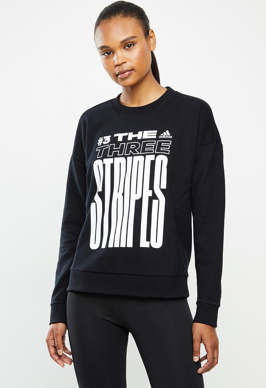 adidas Performance - Mhe sweat top - black