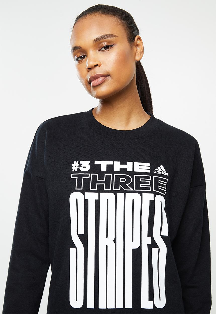 adidas Performance - Mhe sweat top - black