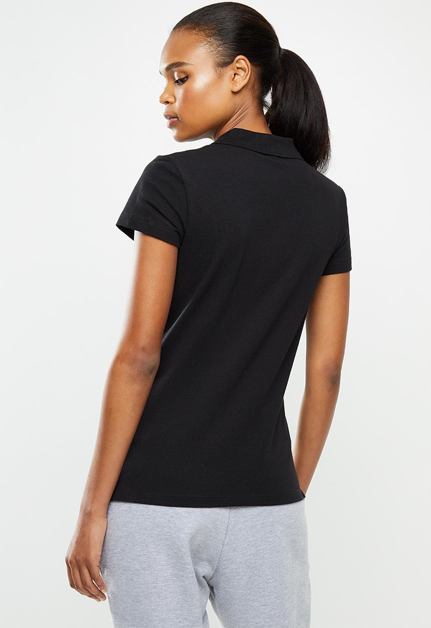 PUMA - Essential polo tee - black