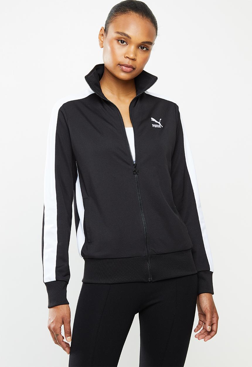PUMA - Classic t7 track jacket ft - black