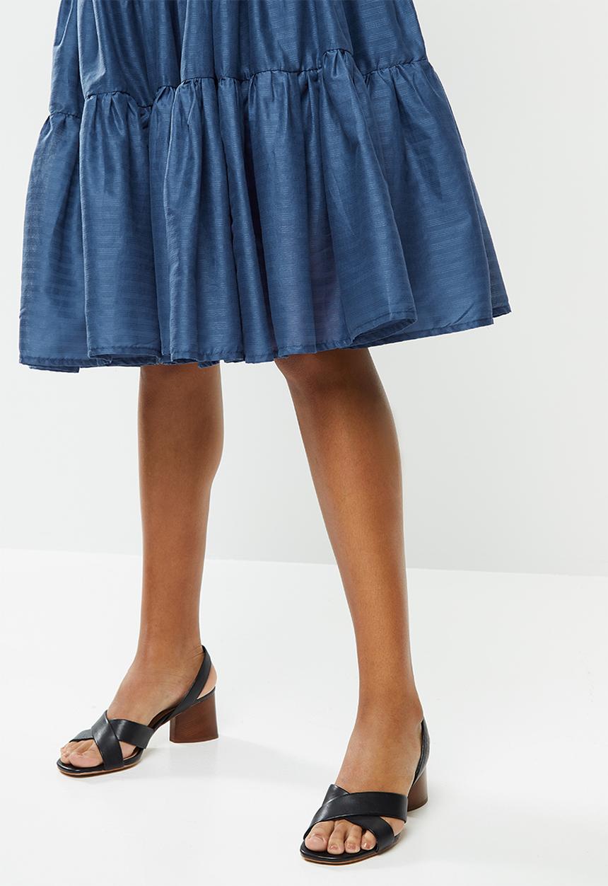 AMANDA LAIRD CHERRY - Nhlole dress - navy