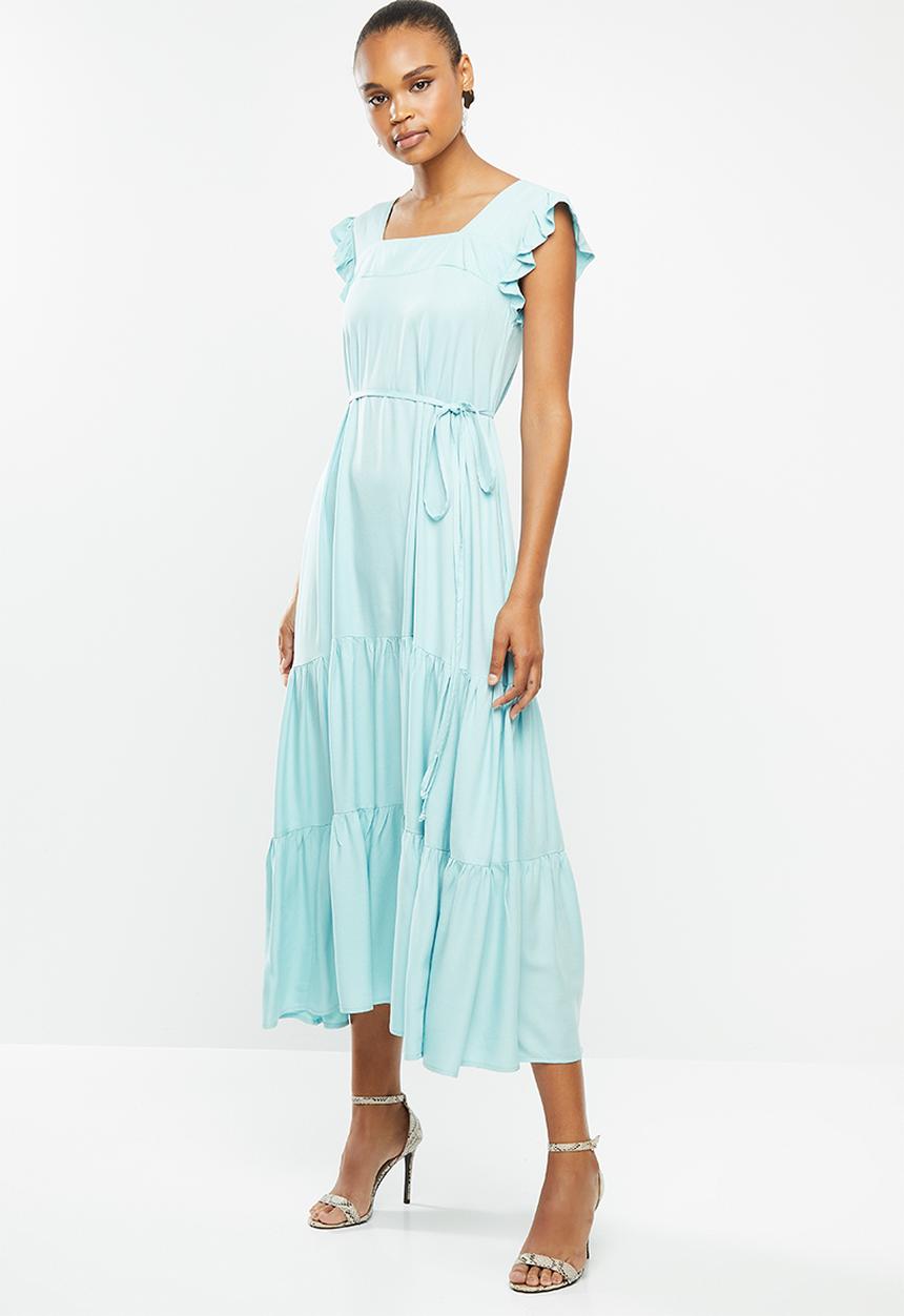 AMANDA LAIRD CHERRY - Cubhu dress - blue