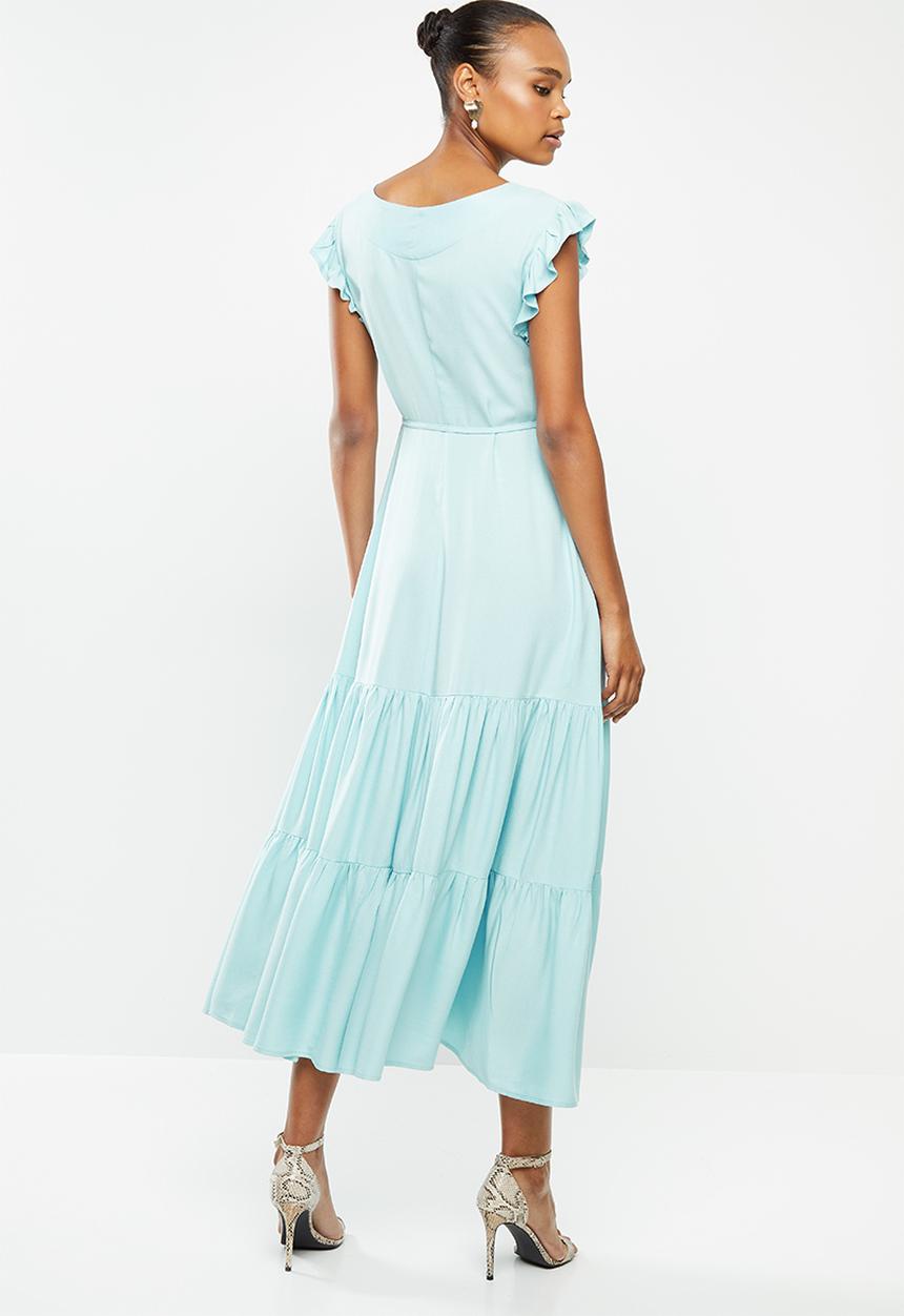 AMANDA LAIRD CHERRY - Cubhu dress - blue
