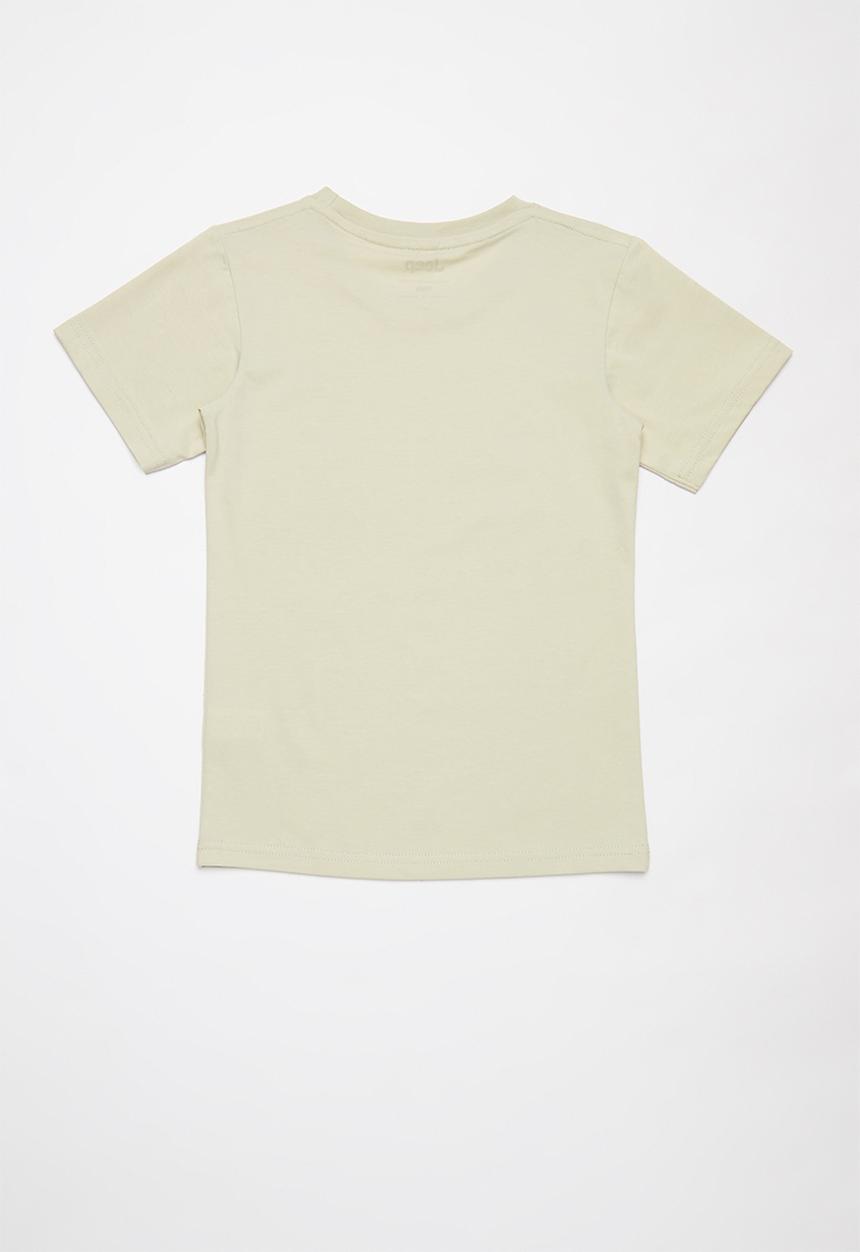 JEEP - Perry boys short sleeve graphic print tee - stone