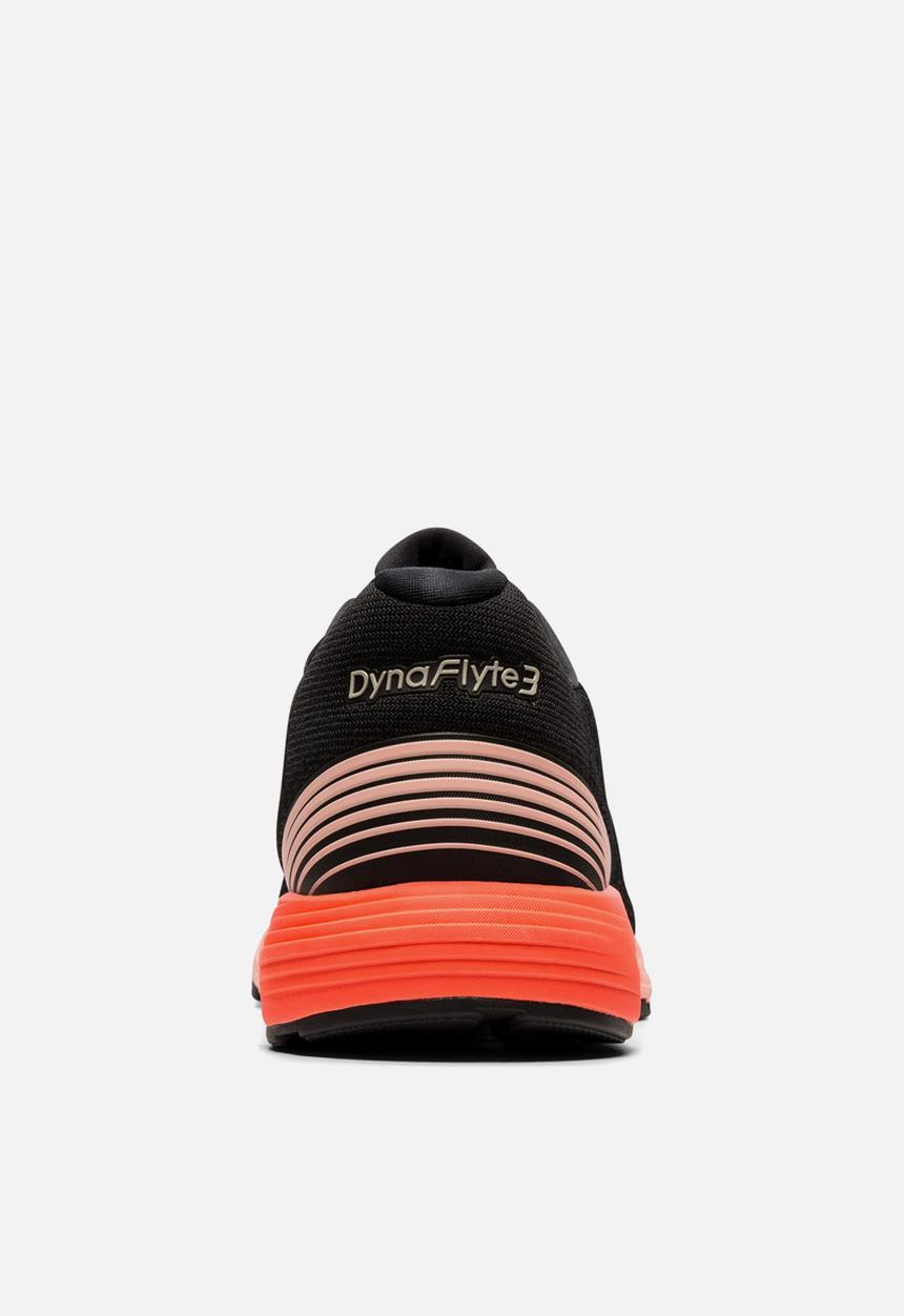 ASICS - Dynaflyte 3 - black & flash coral