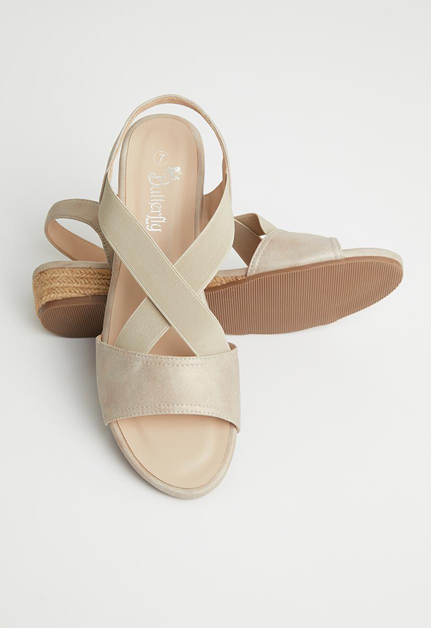 Butterfly Feet - Zaideen sandal - gold