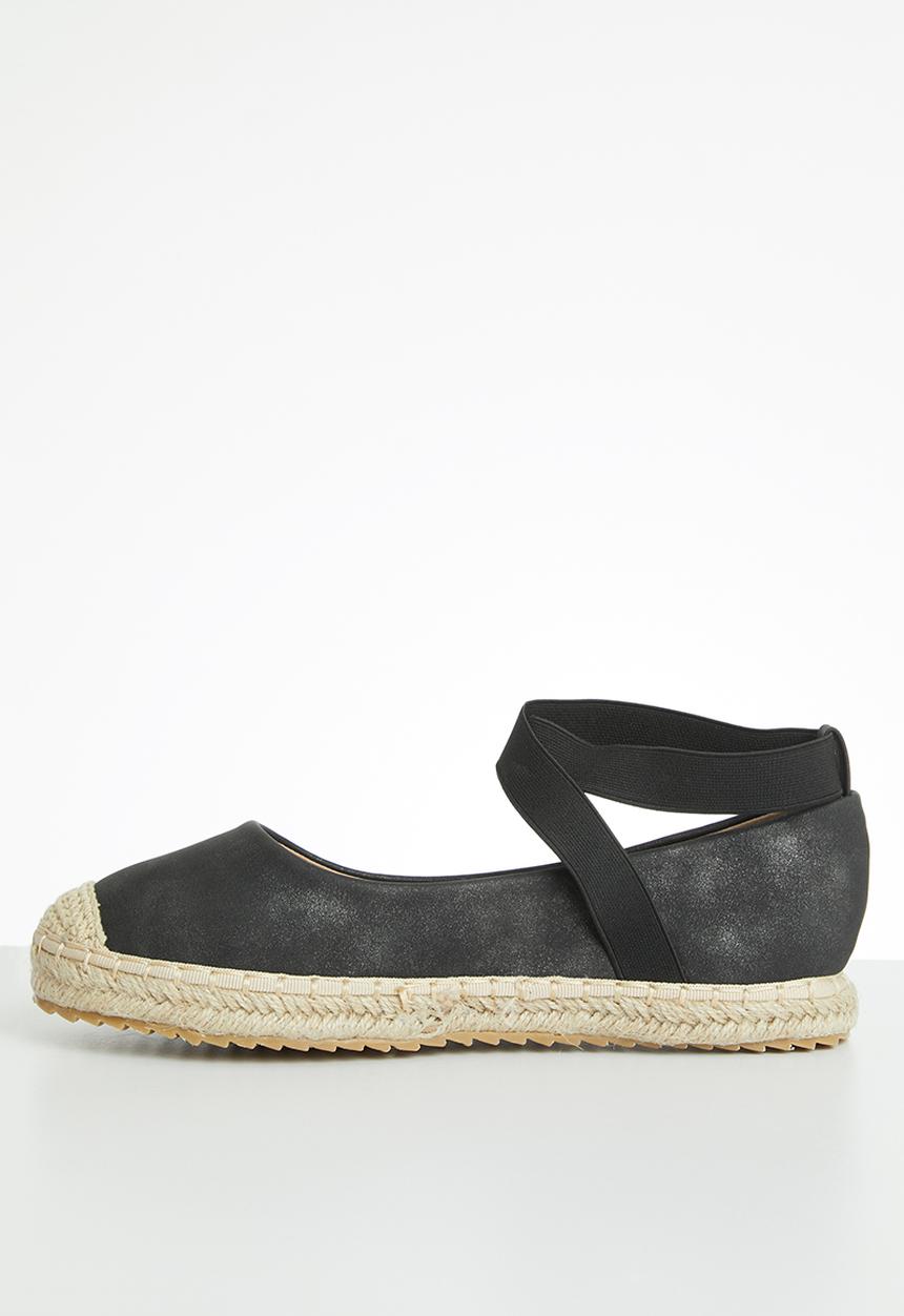 Butterfly Feet - Katlin espadrille - black