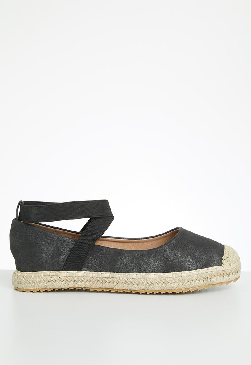 Butterfly Feet - Katlin espadrille - black