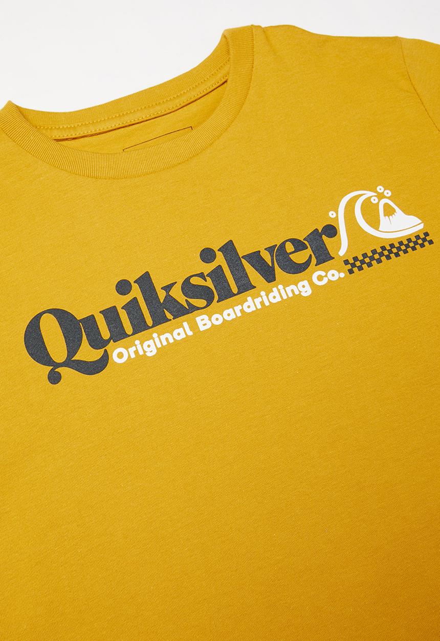 Quiksilver - Check yo self - mustard