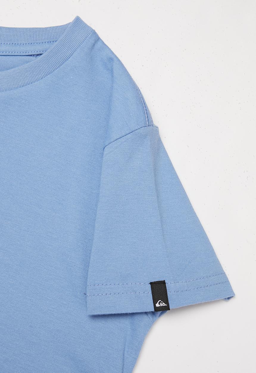 Quiksilver - Comp logo short sleeve top - blue 