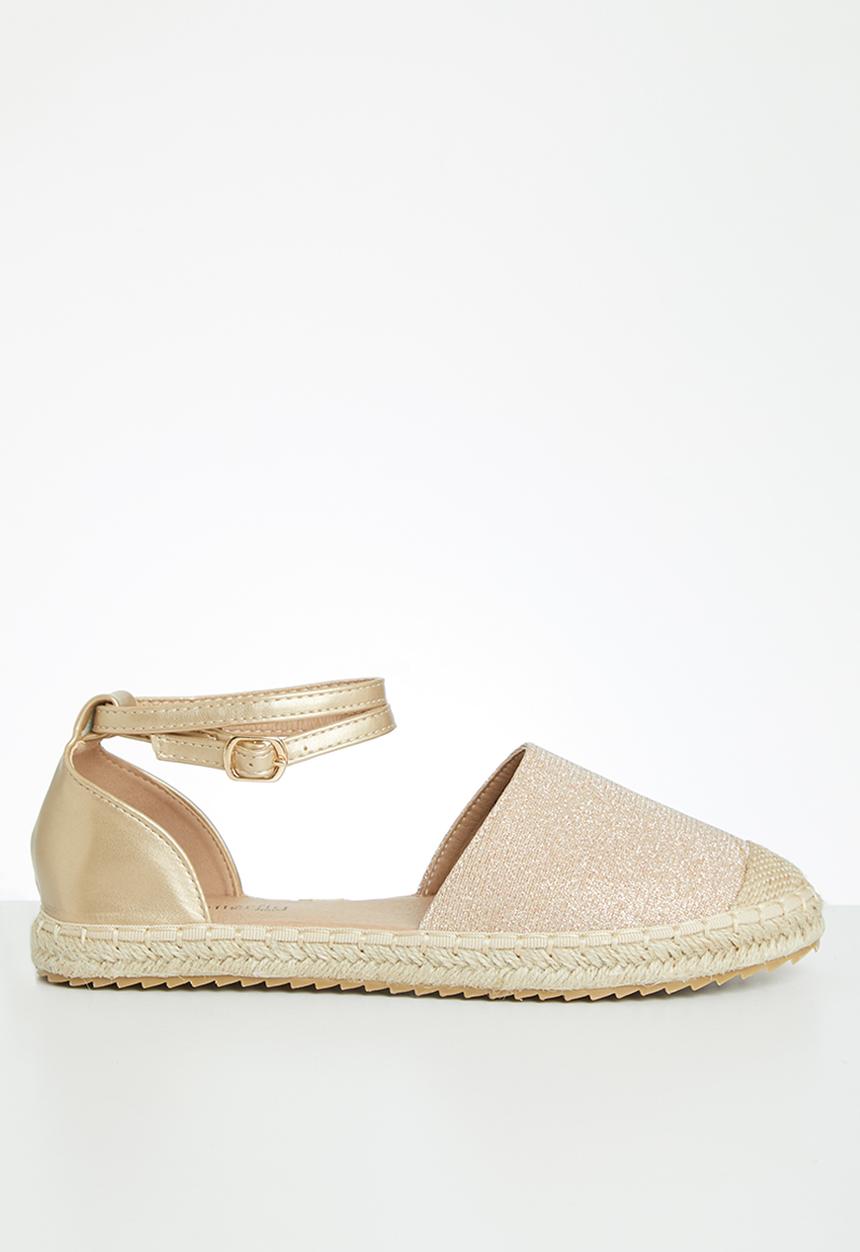 Butterfly Feet - Karla espadrille - rose gold