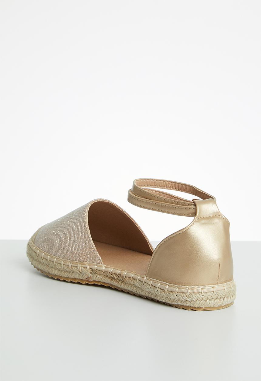 Butterfly Feet - Karla espadrille - rose gold