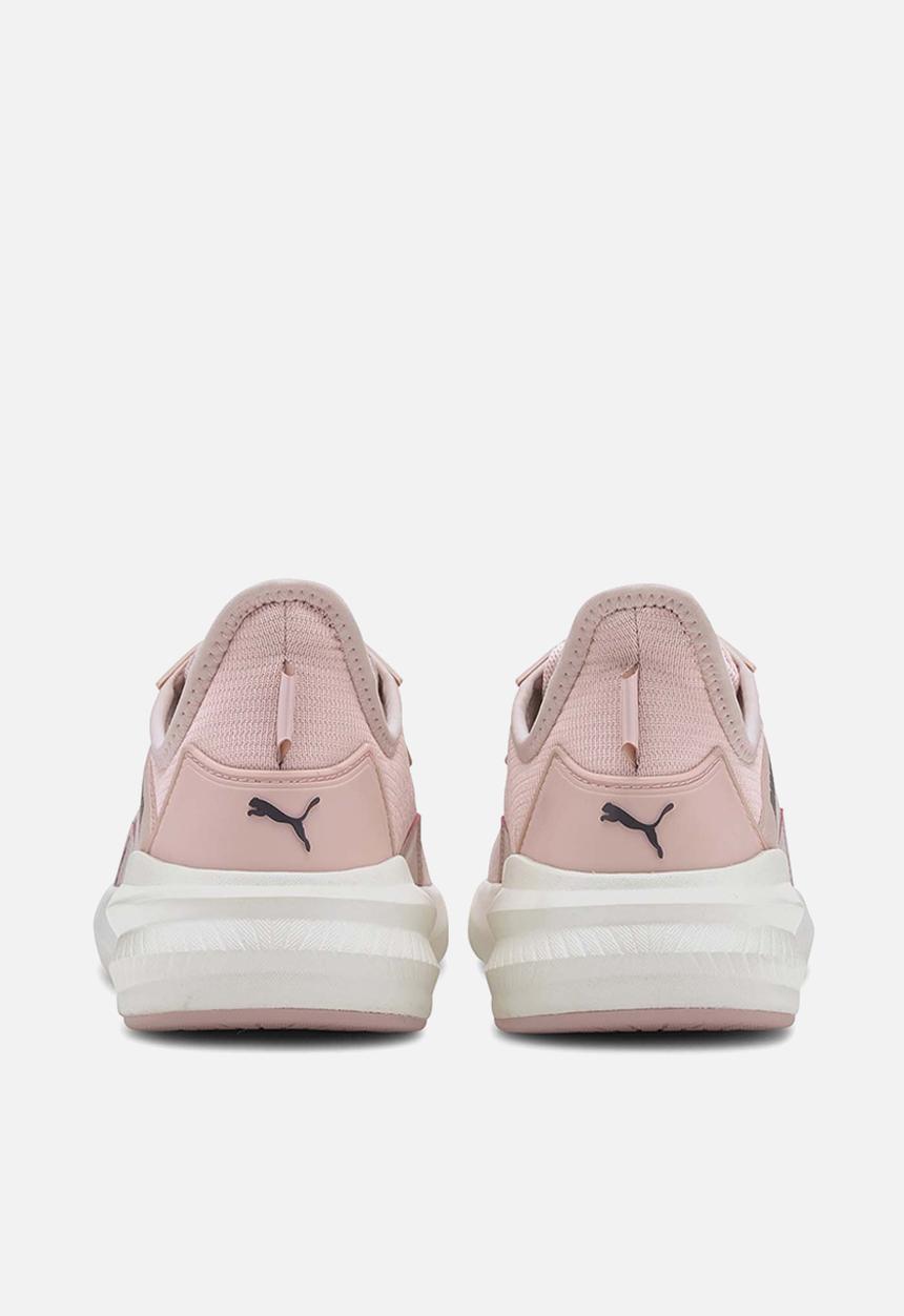 PUMA - Platinum shimmer trainers - peachskin & puma black