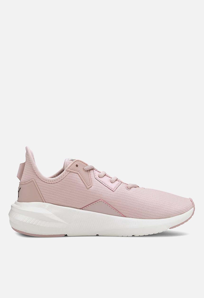 PUMA - Platinum shimmer trainers - peachskin & puma black