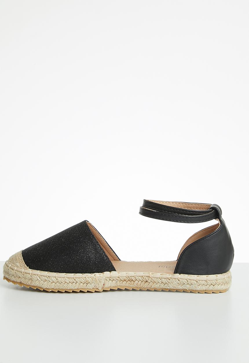 Butterfly Feet - Karla espadrille - black
