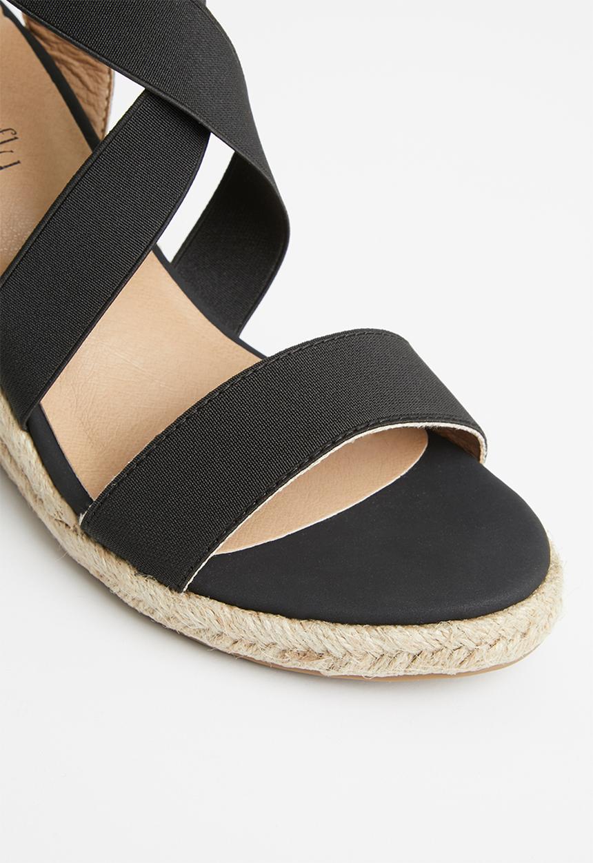 Butterfly Feet - Quantom wedge - black