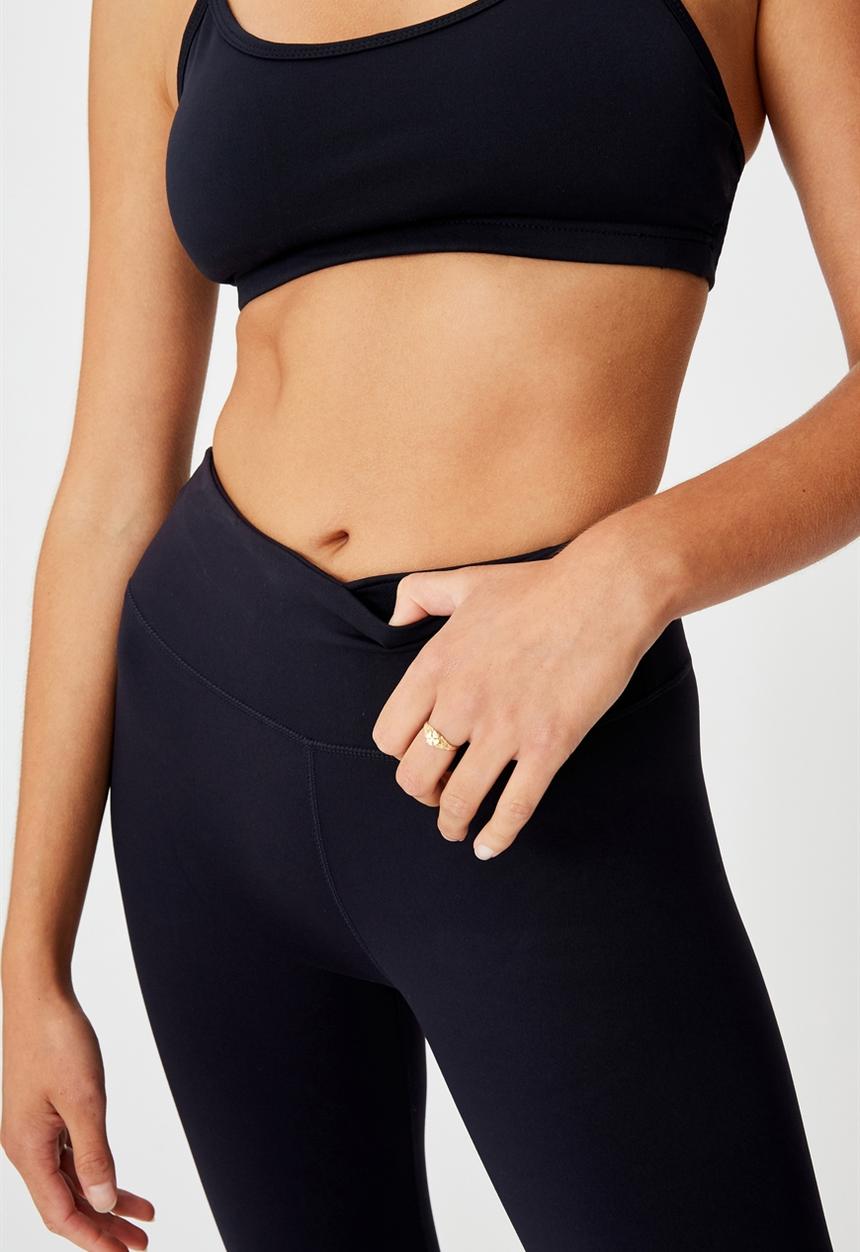 Cotton On - Active core 7/8 tight - core navy