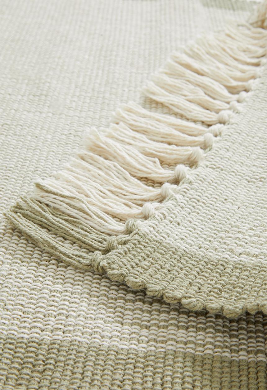 Sixth Floor - Cotton bath mat - sage
