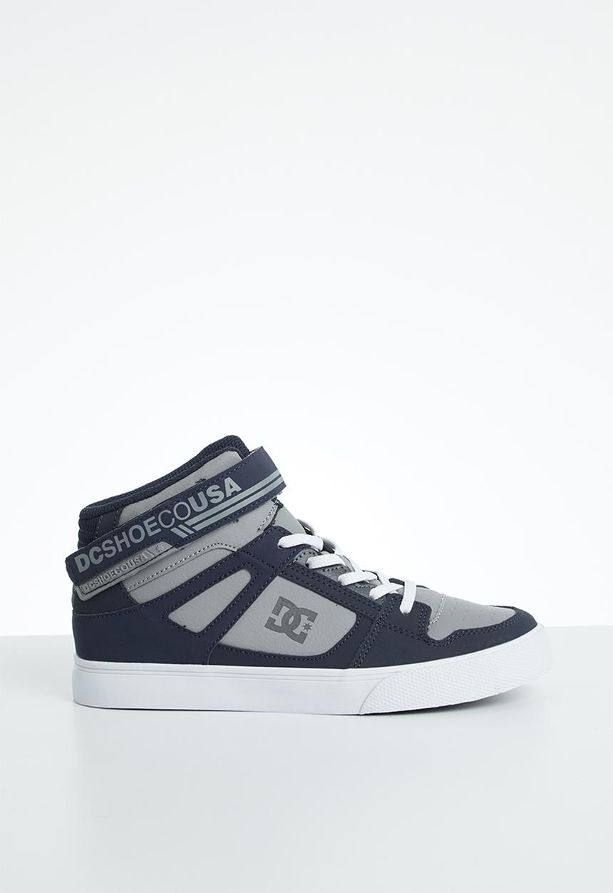 DC - Pure high-top ev - navy & grey