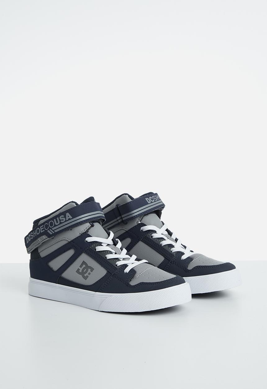 DC - Pure high-top ev - navy & grey