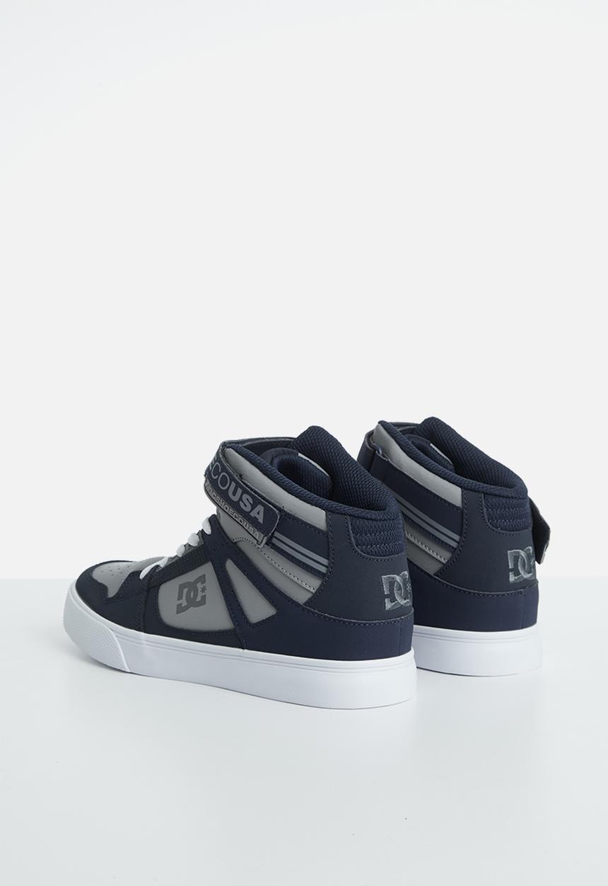 DC - Pure high-top ev - navy & grey