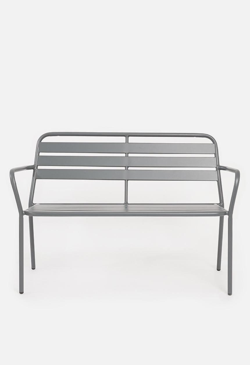 H&S - Steel furniture set - grey