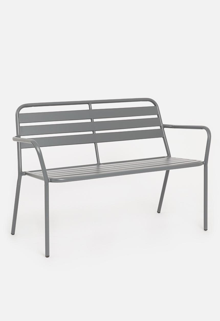 H&S - Steel furniture set - grey