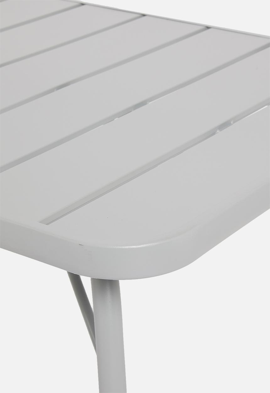 H&S - Slate metal table - grey