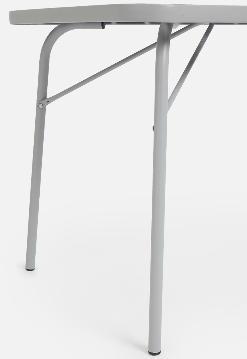 H&S - Slate metal table - grey