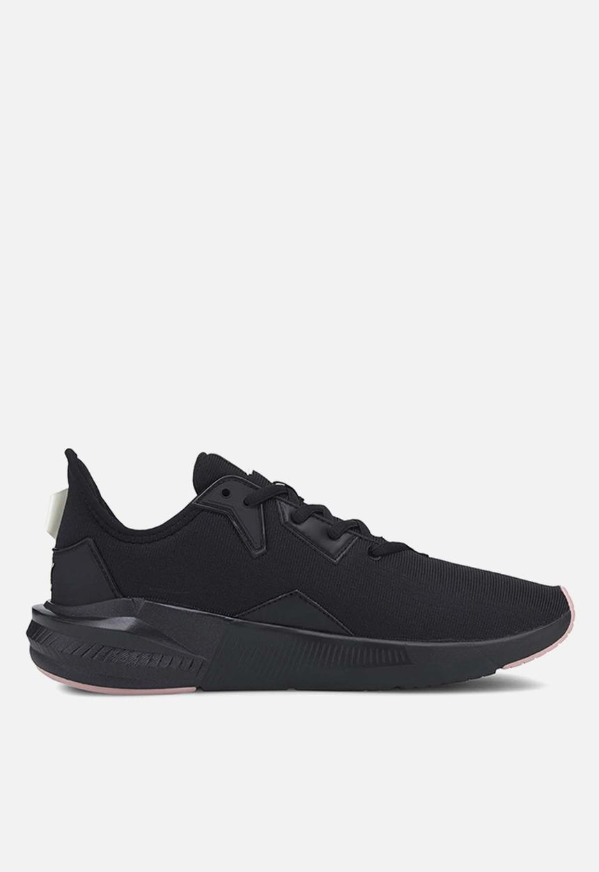 PUMA - Platinum shimmer trainers - puma black & peachskin