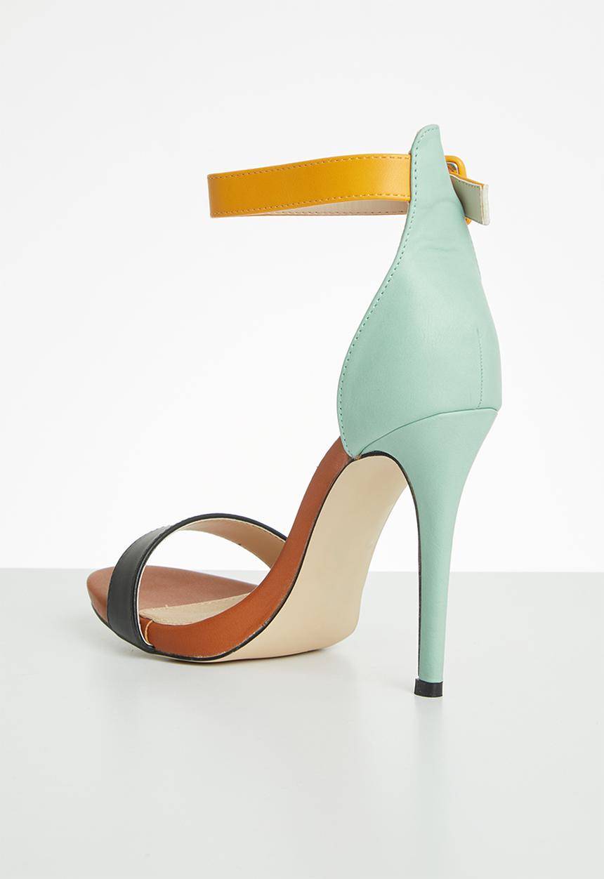 Plum - Calista heel - multi
