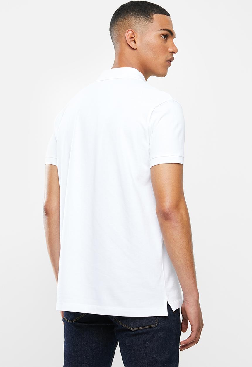 Diesel  - T-weet-split polo shirt - white