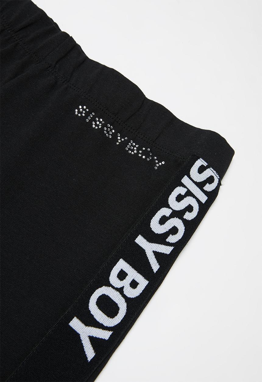 SISSY BOY - Branded legging - black