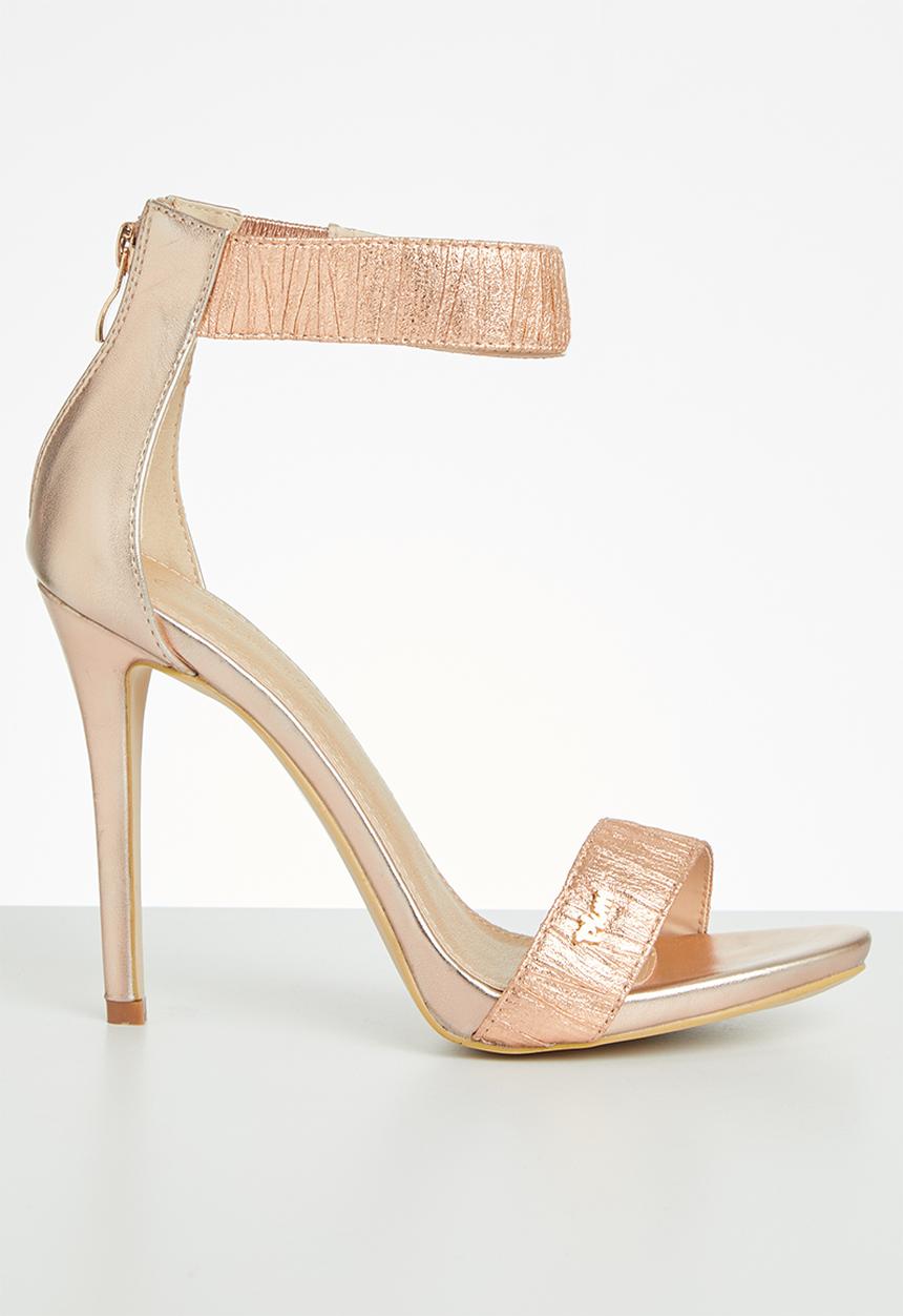 Plum - Whisper heel - rose gold