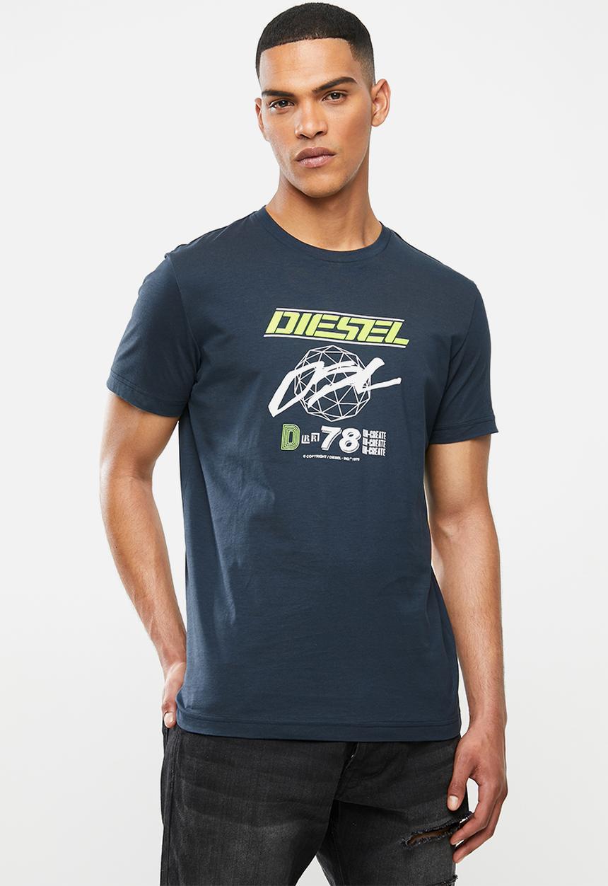 Diesel  - T-diegos-k34 T-shirt - navy