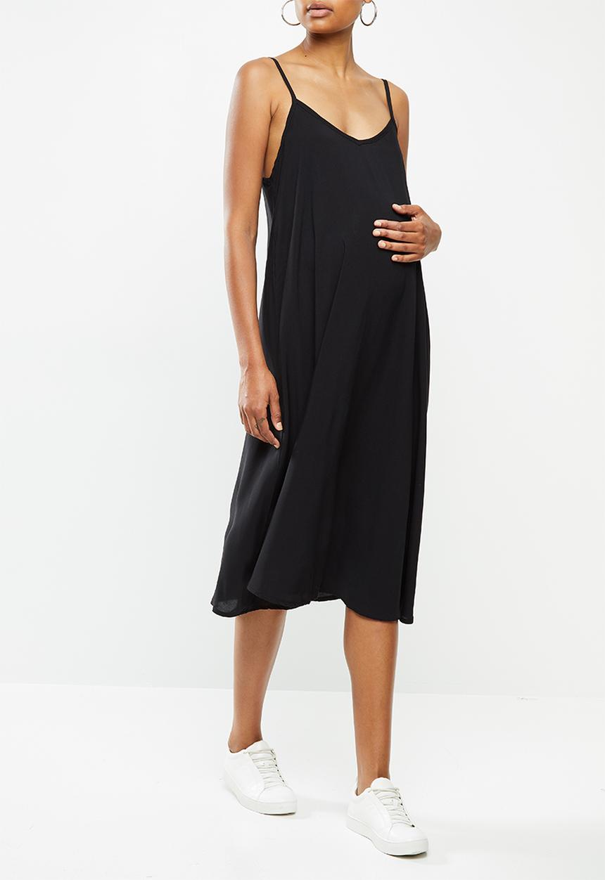 Superbalist - Woven maternity swing dress - black
