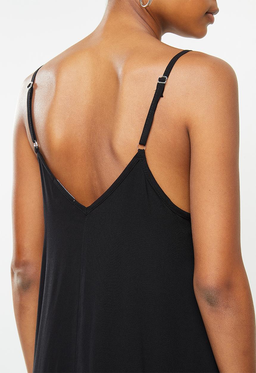Superbalist - Woven maternity swing dress - black