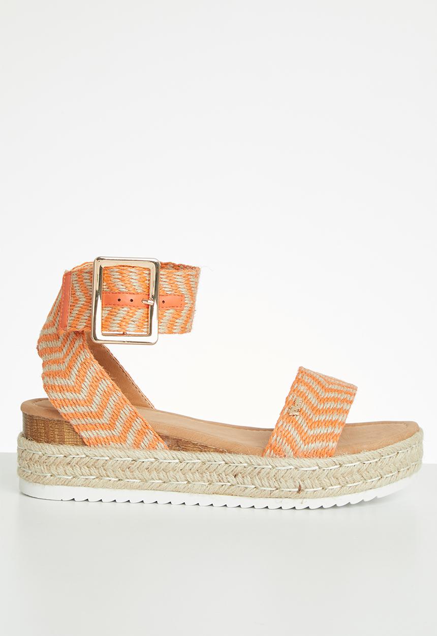 Plum - Sian sandal - orange