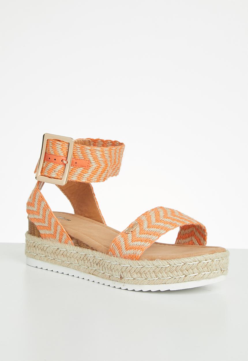 Plum - Sian sandal - orange