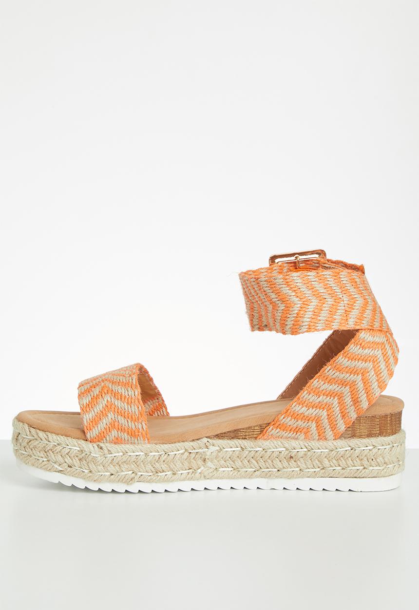 Plum - Sian sandal - orange