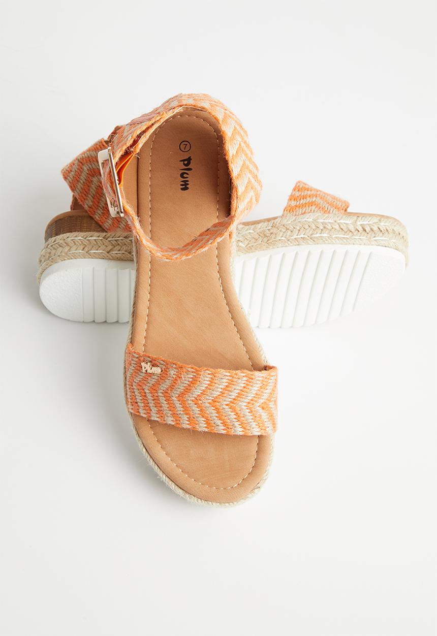 Plum - Sian sandal - orange