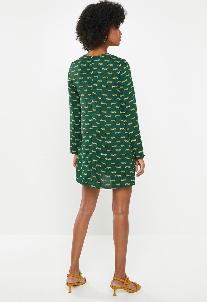 Glamorous - Tiger tunic - green
