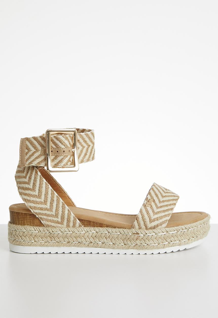 Plum - Sian sandal - beige