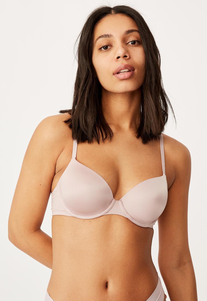 Cotton On - Ultimate comfort T-shirt bra - old rose