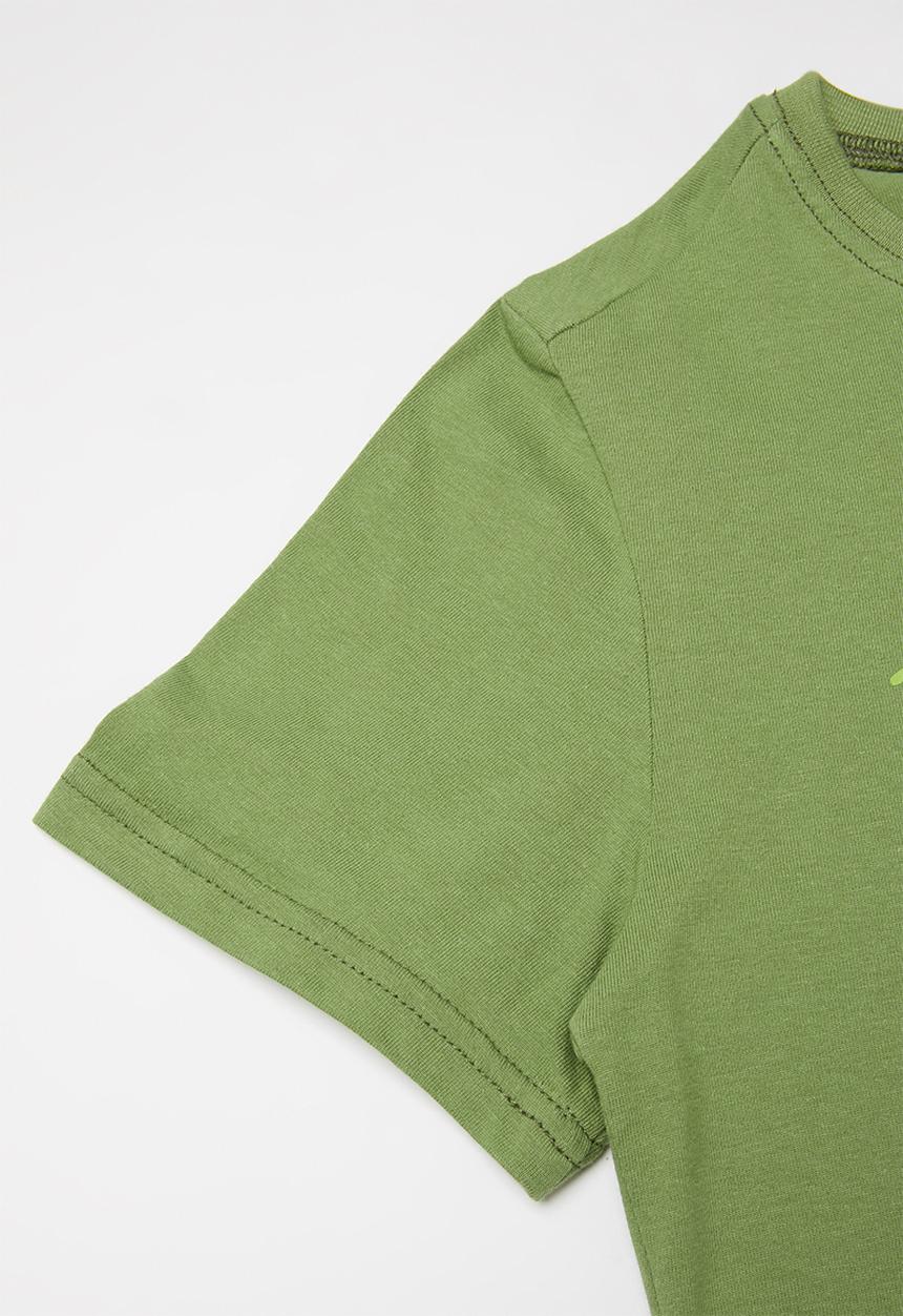 Rebel Republic - Boys short sleeve tee - olive