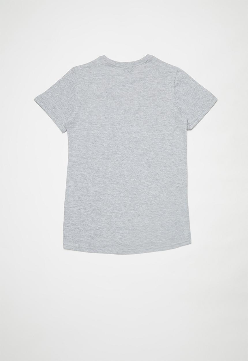 Rebel Republic - Boys styled short sleeve T-shirt - grey