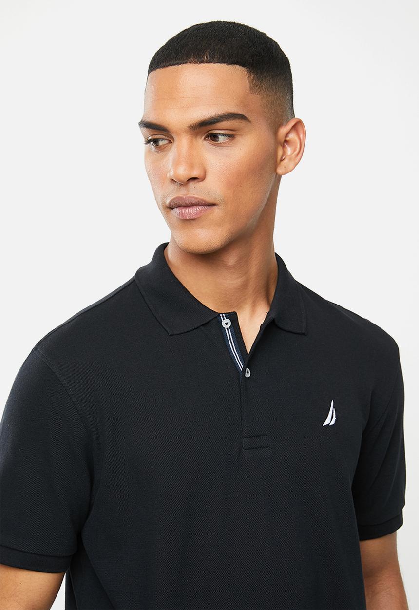 Nautica - Classic fit deck polo - black